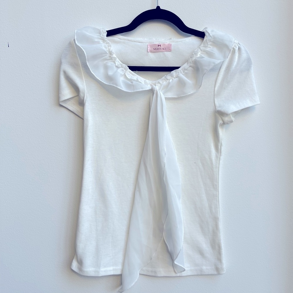 MAYUKI white  tee